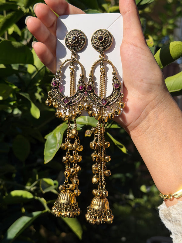 Sonam Kashmiri Long Earring