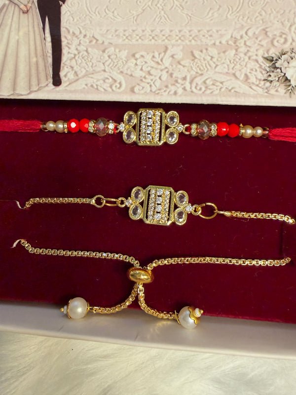 Bhai Bhabhi Premium Rakhi Gift Set