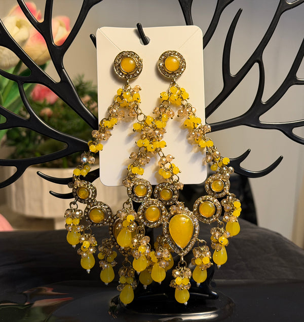 Simran Crystal Chandbali