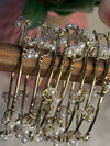 Eternal Pearl Bloom Bangles