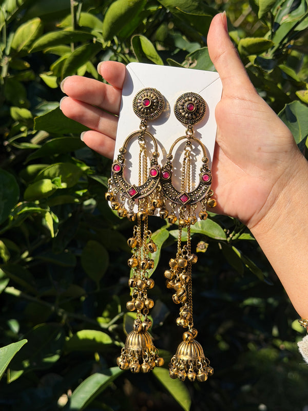 Sonam Kashmiri Long Earring