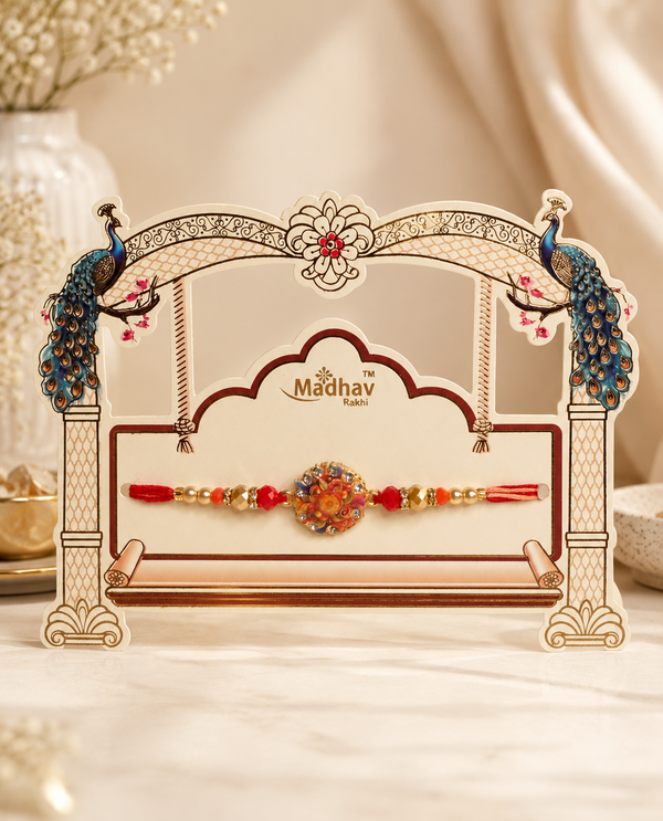 Royal Peacock Designer Rakhi