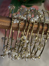Eternal Pearl Bloom Bangles