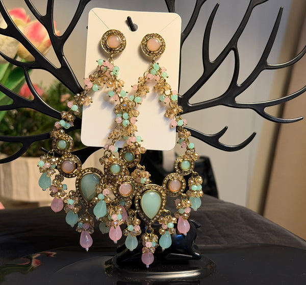 Simran Crystal Chandbali