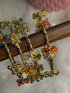 Zigzag Beaded Ghungroo Bangles