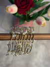 Eternal Pearl Bloom Bangles