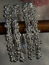 Royal Silver Ghungroo Bangles