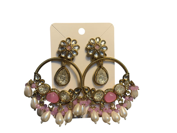 lavi Pearl Chandbali