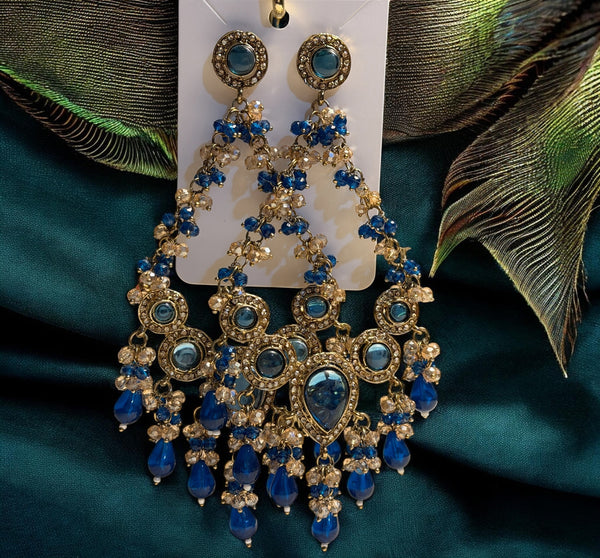 Simran Crystal Chandbali