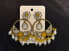 lavi pearl Chandbali