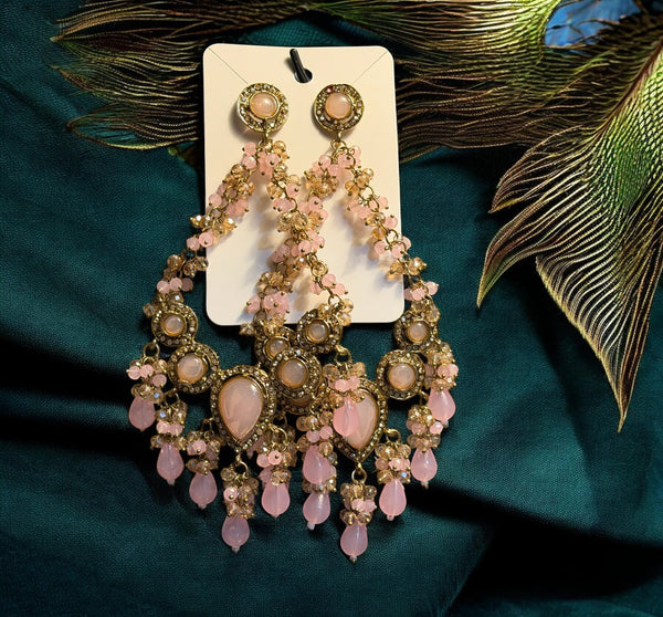 Simran Crystal Chandbali