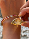Ruby Crystal Snake watch