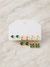 Emerald Dream 3-Piece Earring Set