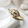 Emerald Crystal Snake watch