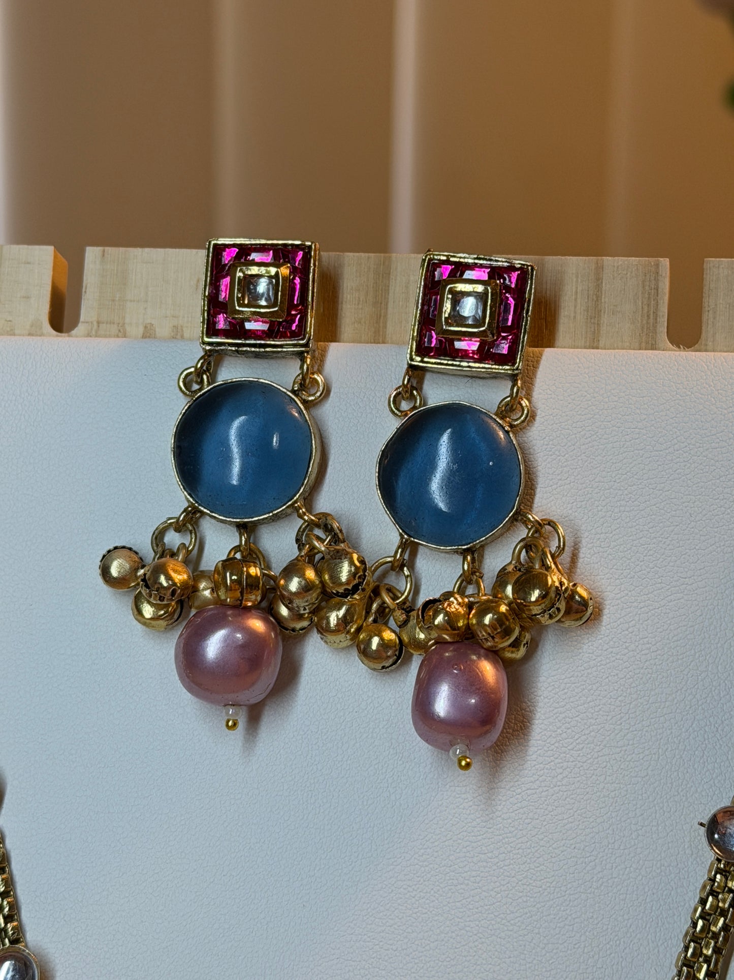 Handcrafted Monalisa Statement Necklace Set